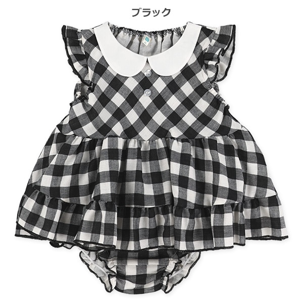 丸襟ガーゼトップス&ブルマセット