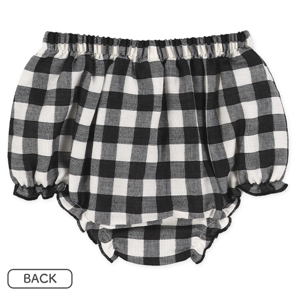 丸襟ガーゼトップス&ブルマセット