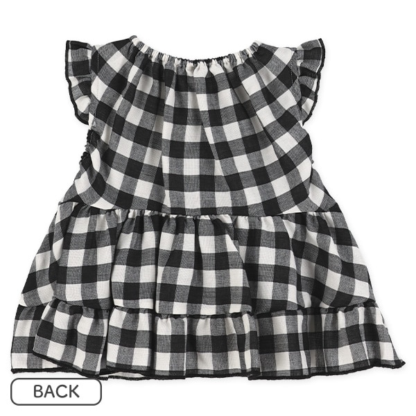 丸襟ガーゼトップス&ブルマセット