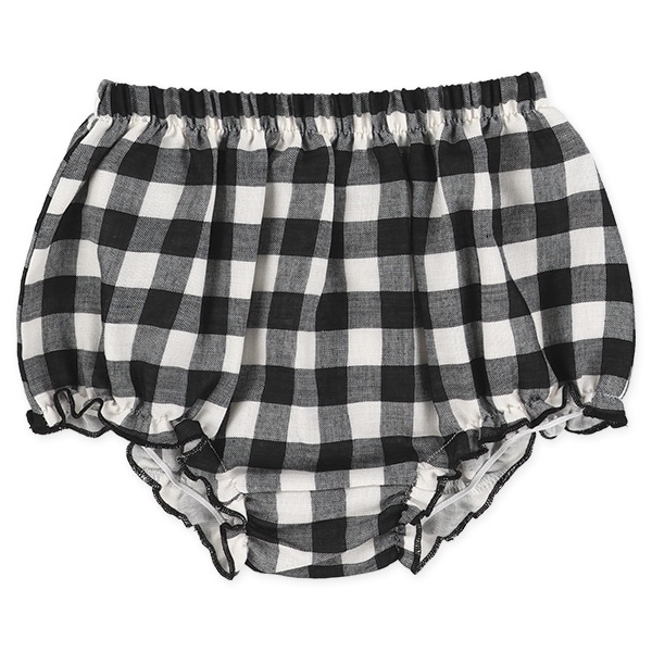 丸襟ガーゼトップス&ブルマセット