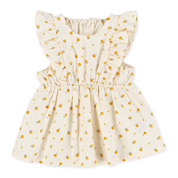 布帛花・いちご総柄ノースリーブトップス&ブルマセット