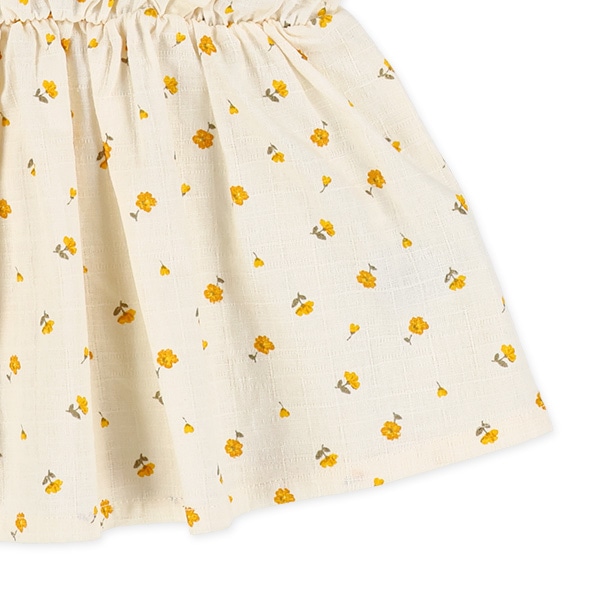 布帛花・いちご総柄ノースリーブトップス&ブルマセット