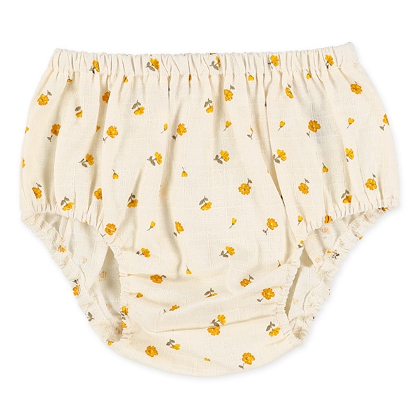 布帛花・いちご総柄ノースリーブトップス&ブルマセット