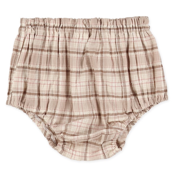 サッカー格子フレンチトップス&ブルマセット