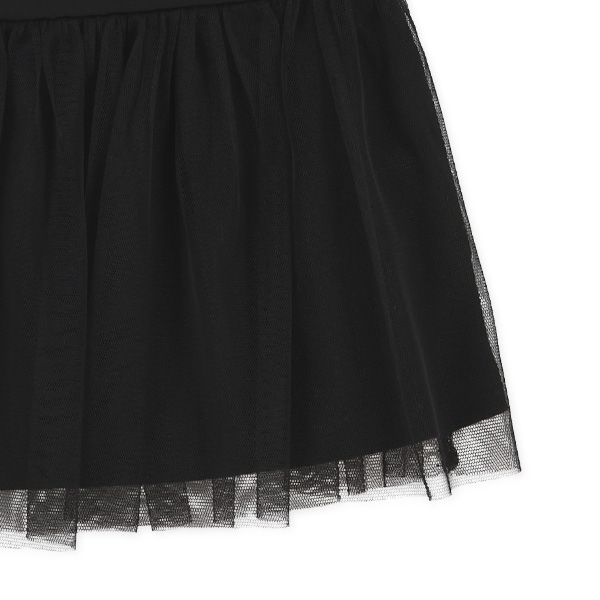 レイヤード風ボーダー半袖トップス&ブルマセット