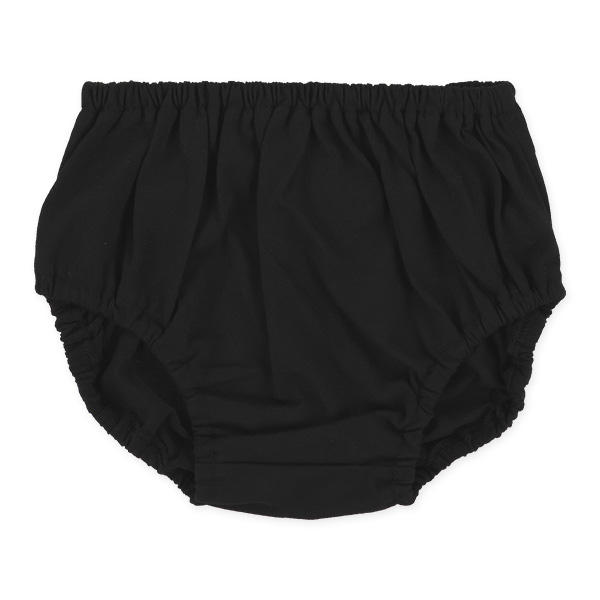 レイヤード風ボーダー半袖トップス&ブルマセット