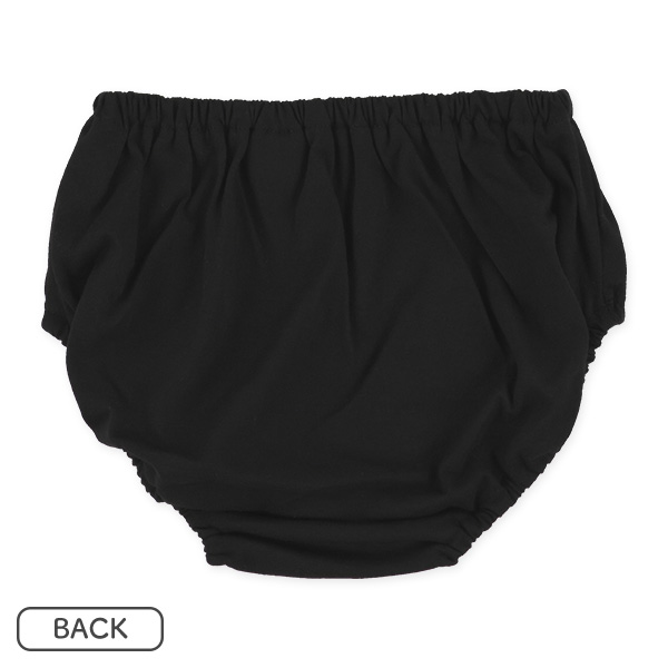 レイヤード風ボーダー半袖トップス&ブルマセット