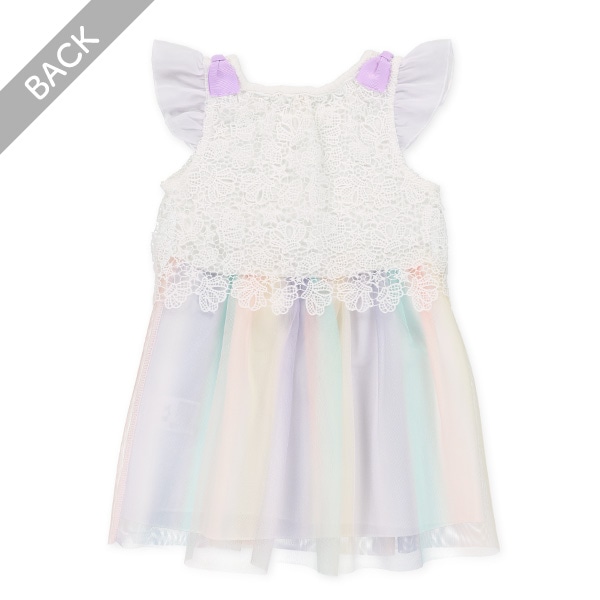 貝殻レースオーロラワンピース