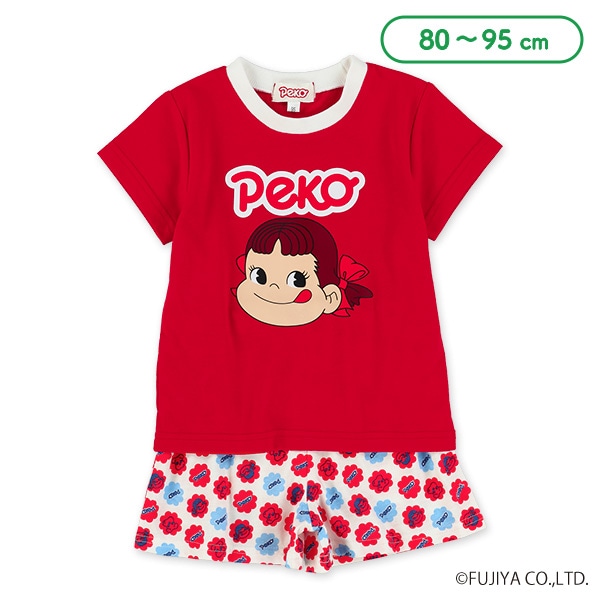 半袖Tシャツ＆パンツセット（ペコちゃん）