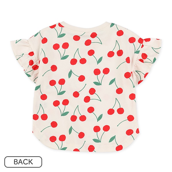チェリー柄Ｔシャツ＆ショートパンツセット