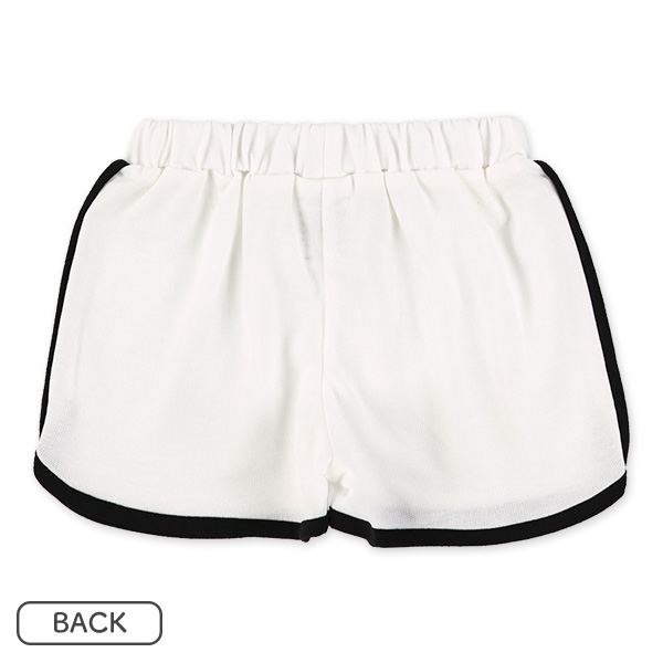 ミニ裏毛パイピング半袖Ｔシャツ＆ボトムスセット