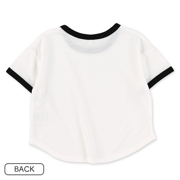 ミニ裏毛パイピング半袖Ｔシャツ＆ボトムスセット