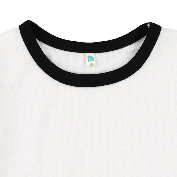 ミニ裏毛パイピング半袖Ｔシャツ＆ボトムスセット