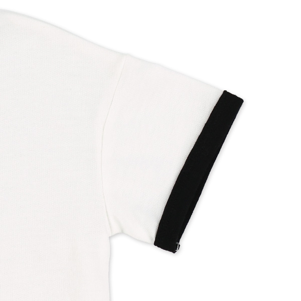 ミニ裏毛パイピング半袖Ｔシャツ＆ボトムスセット