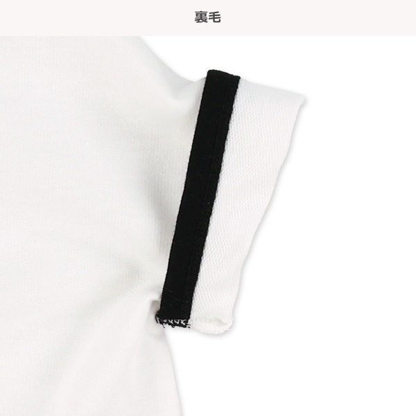 ミニ裏毛パイピング半袖Ｔシャツ＆ボトムスセット