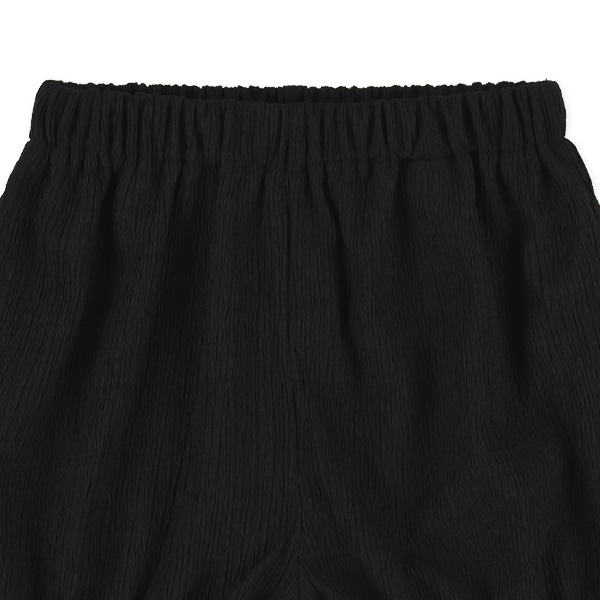 楊柳風チェック柄半袖Tシャツ&パンツセット