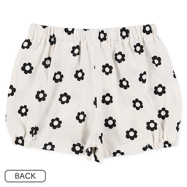 花・ハート総柄半袖Tシャツ&パンツセット