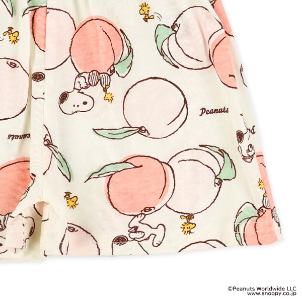 半袖Tシャツ&パンツセット（スヌーピー）