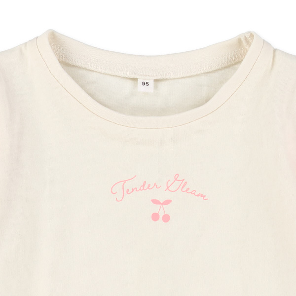 チェック・ゼブラ半袖Tシャツ&パンツセット