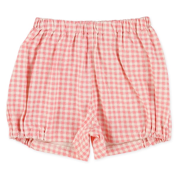 チェック・ゼブラ半袖Tシャツ&パンツセット