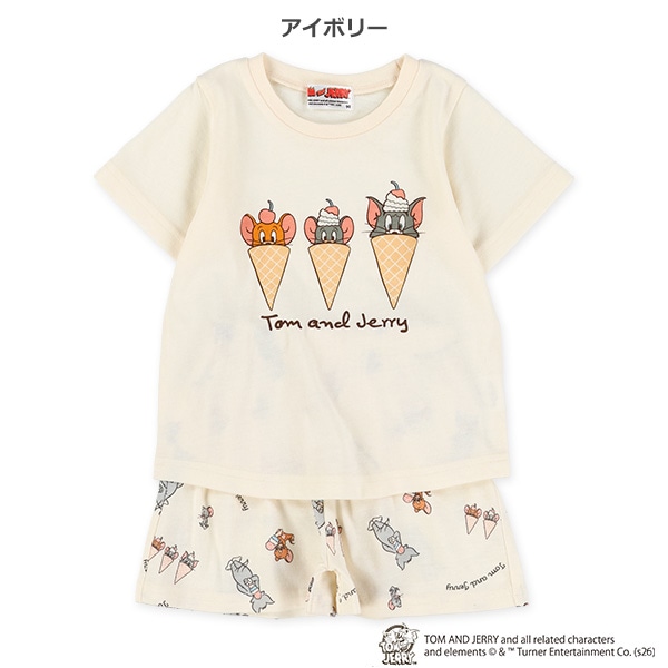 半袖Tシャツ&パンツセット（トムとジェリー）