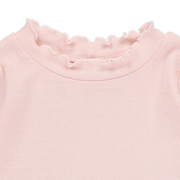 メロウ切り替えバルーン半袖ワンピース