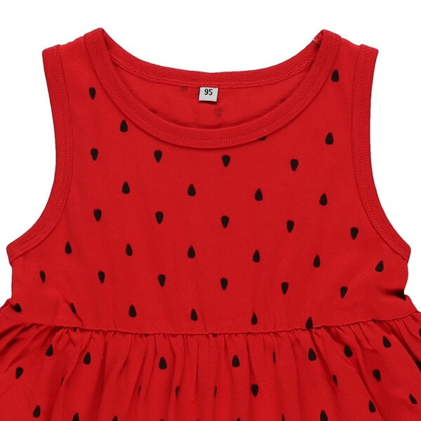 スイカ柄プリントノースリーブワンピース 西松屋公式オンラインストア マタニティ ベビー 子供服