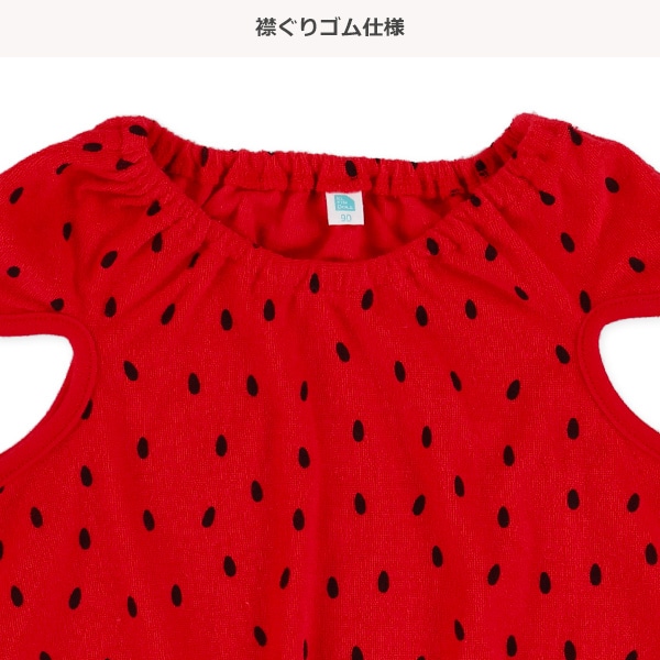 パイルすいかフレンチトップス＆ブルマセット