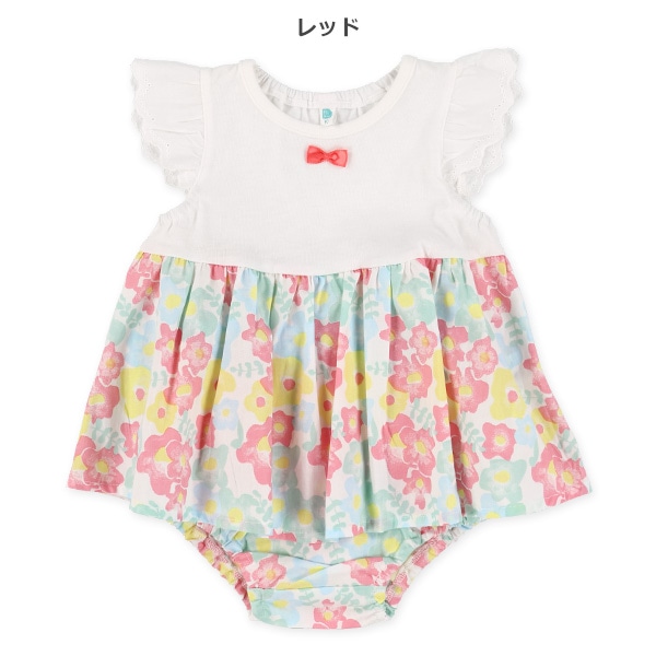 花3種切り替えチュニック&ブルマセット