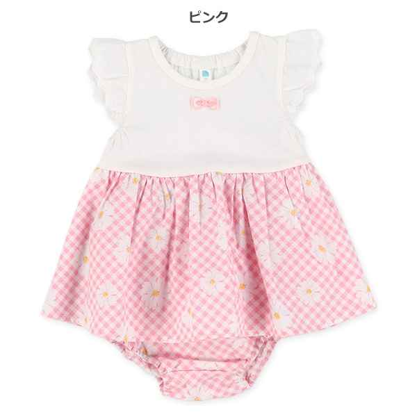 花3種切り替えチュニック&ブルマセット