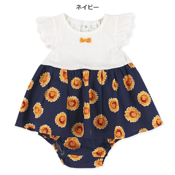 花3種切り替えチュニック&ブルマセット