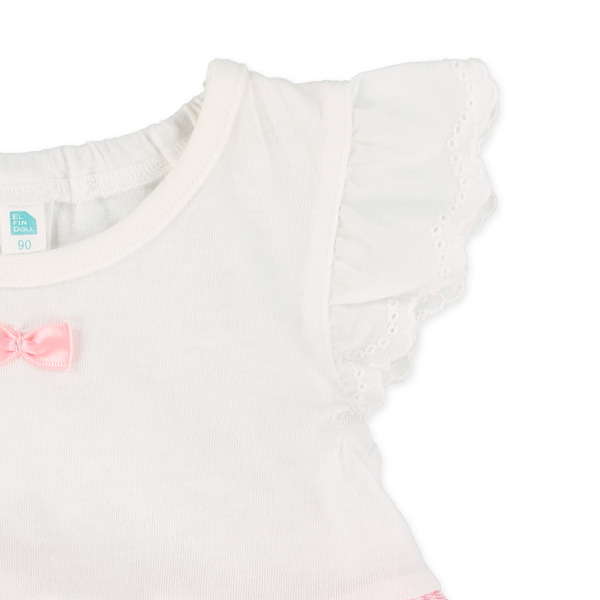 花3種切り替えチュニック&ブルマセット