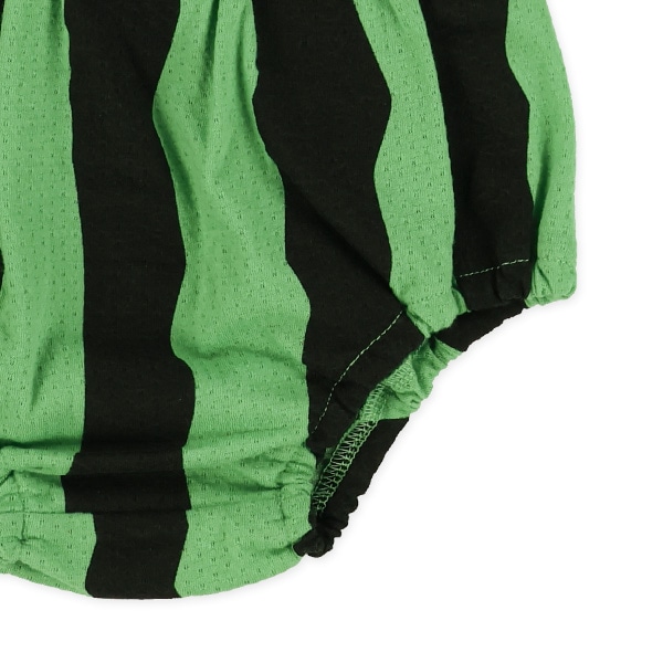 パターンメッシュすいか柄トップス&ブルマセット