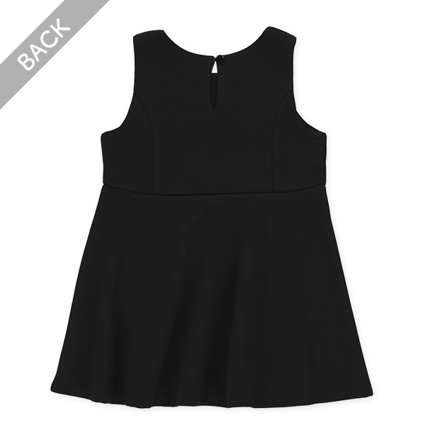 ウエストリボンフォーマルノースリーブワンピース