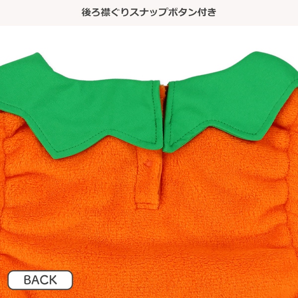 フリースハロウィンかぼちゃ着ぐるみジャンパースカート
