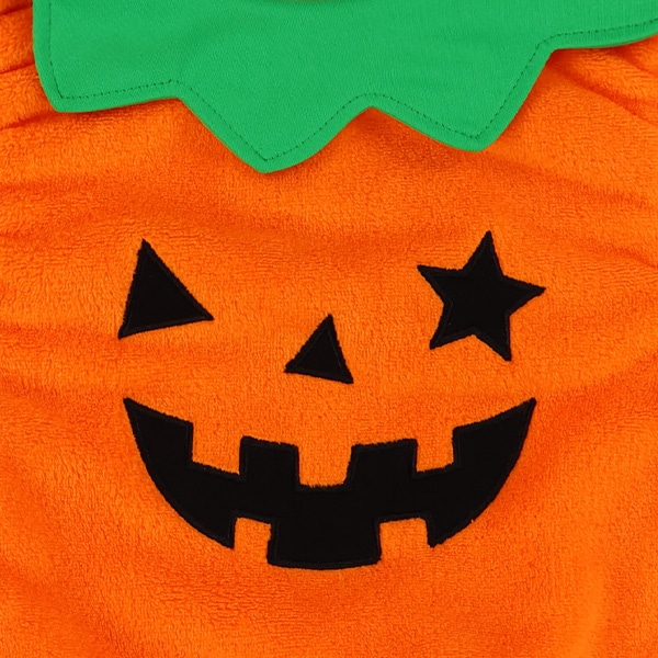 フリースハロウィンかぼちゃ着ぐるみジャンパースカート