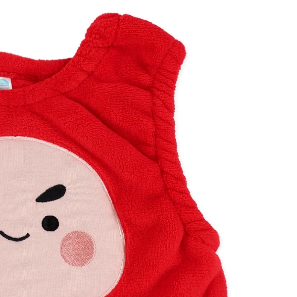 フリース着ぐるみジャンパースカート（だるま）