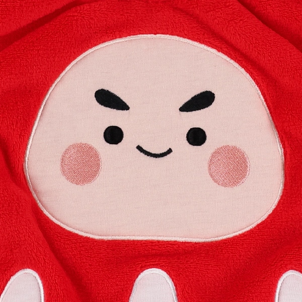 フリース着ぐるみジャンパースカート（だるま）