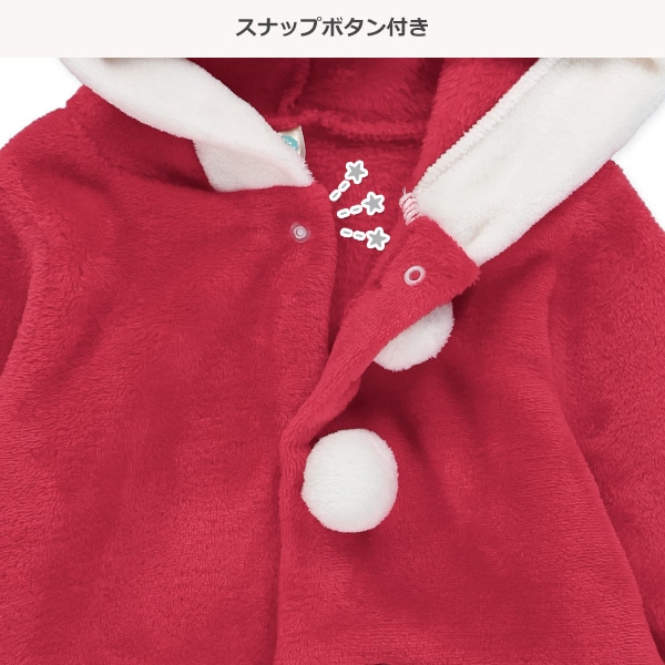 フリースサンタなりきりワンピース