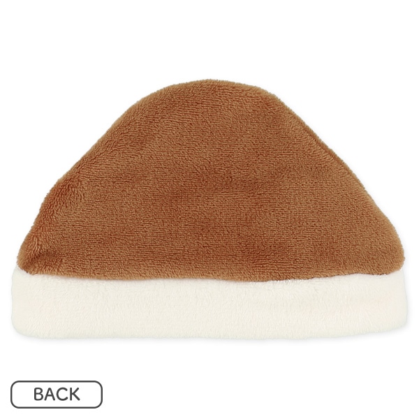 フリース帽子付きトナカイなりきりトップス&パンツセット