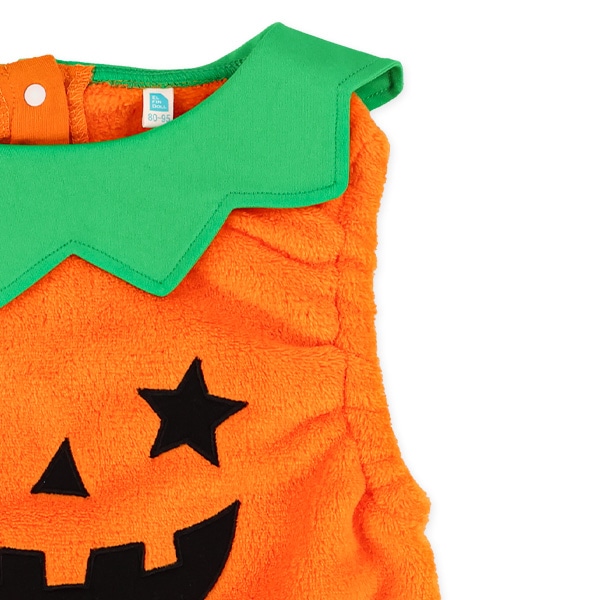 フリースハロウィンかぼちゃ着ぐるみジャンパースカート