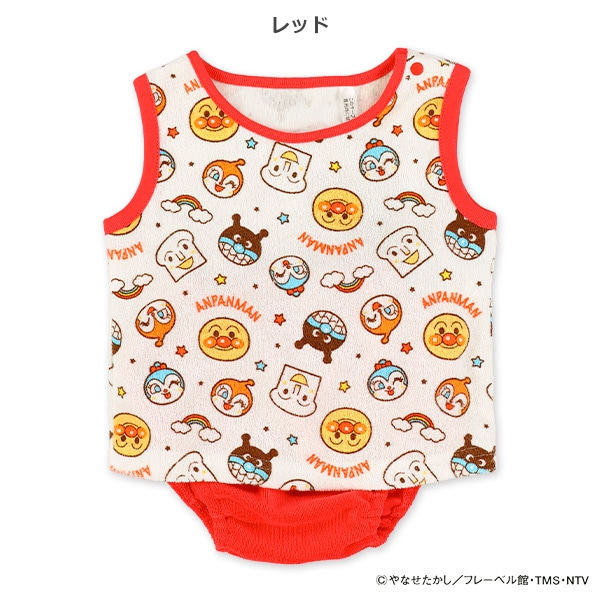 なりきりノースリーブ＆ブルマセット（アンパンマン）