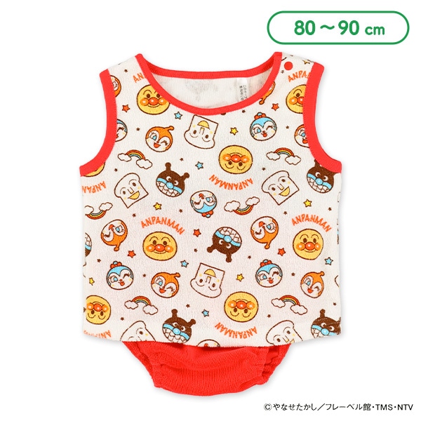 なりきりノースリーブ＆ブルマセット（アンパンマン）