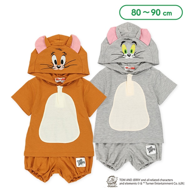 なりきりトップス&パンツセット（トムとジェリー）