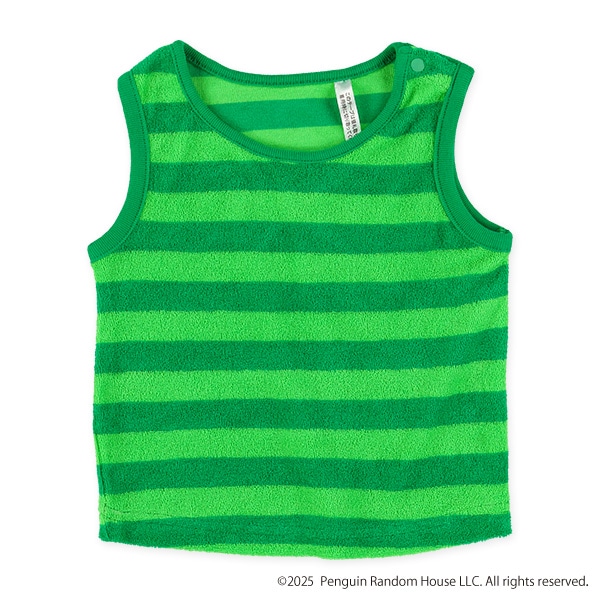 帽子付きなりきりノースリーブ&ブルマセット（はらぺこあおむし）