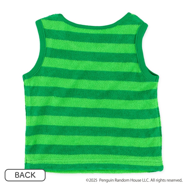 帽子付きなりきりノースリーブ&ブルマセット（はらぺこあおむし）