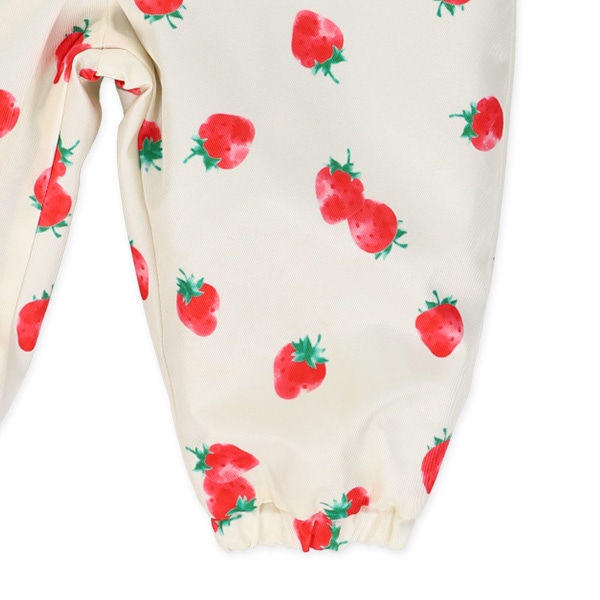 いちご柄スキージャンプスーツ