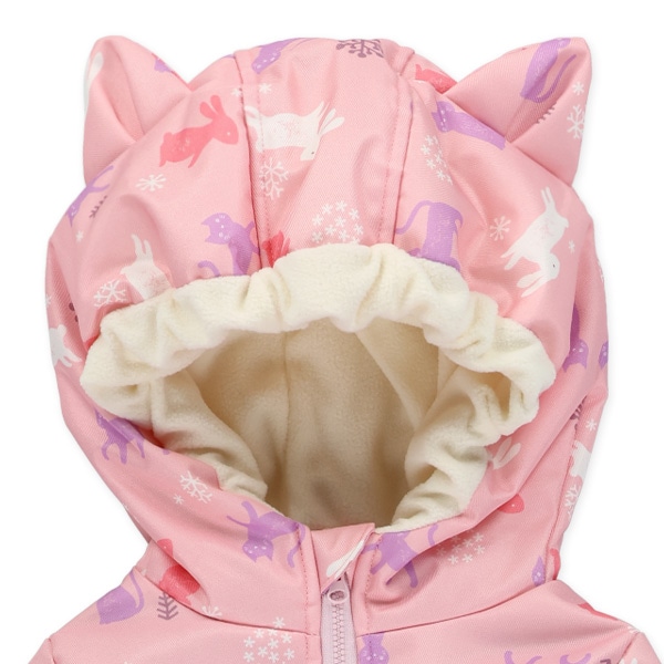 ねこ耳フードスキージャンプスーツ