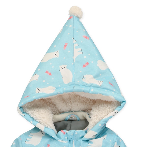 白くま柄スキージャンプスーツ