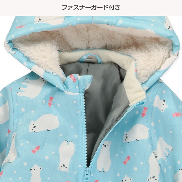 白くま柄スキージャンプスーツ
